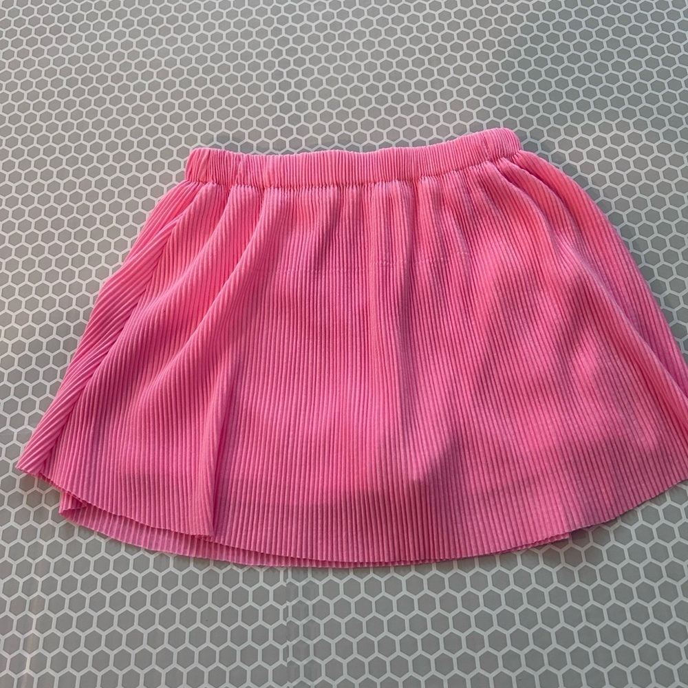 Insta Girls Pink Athletics/Gymnastic Ribbed Skort

Size 10/12